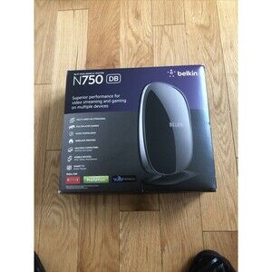 Belkin N750 DB Wi-Fi Dual Band Router Pre-Owned